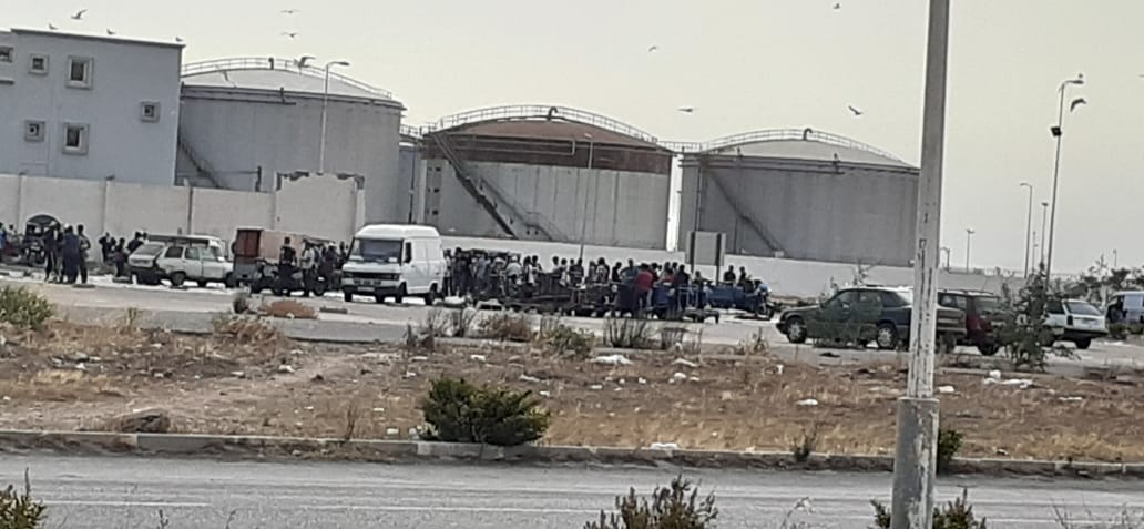 صورة للسوق المؤقت -خاص